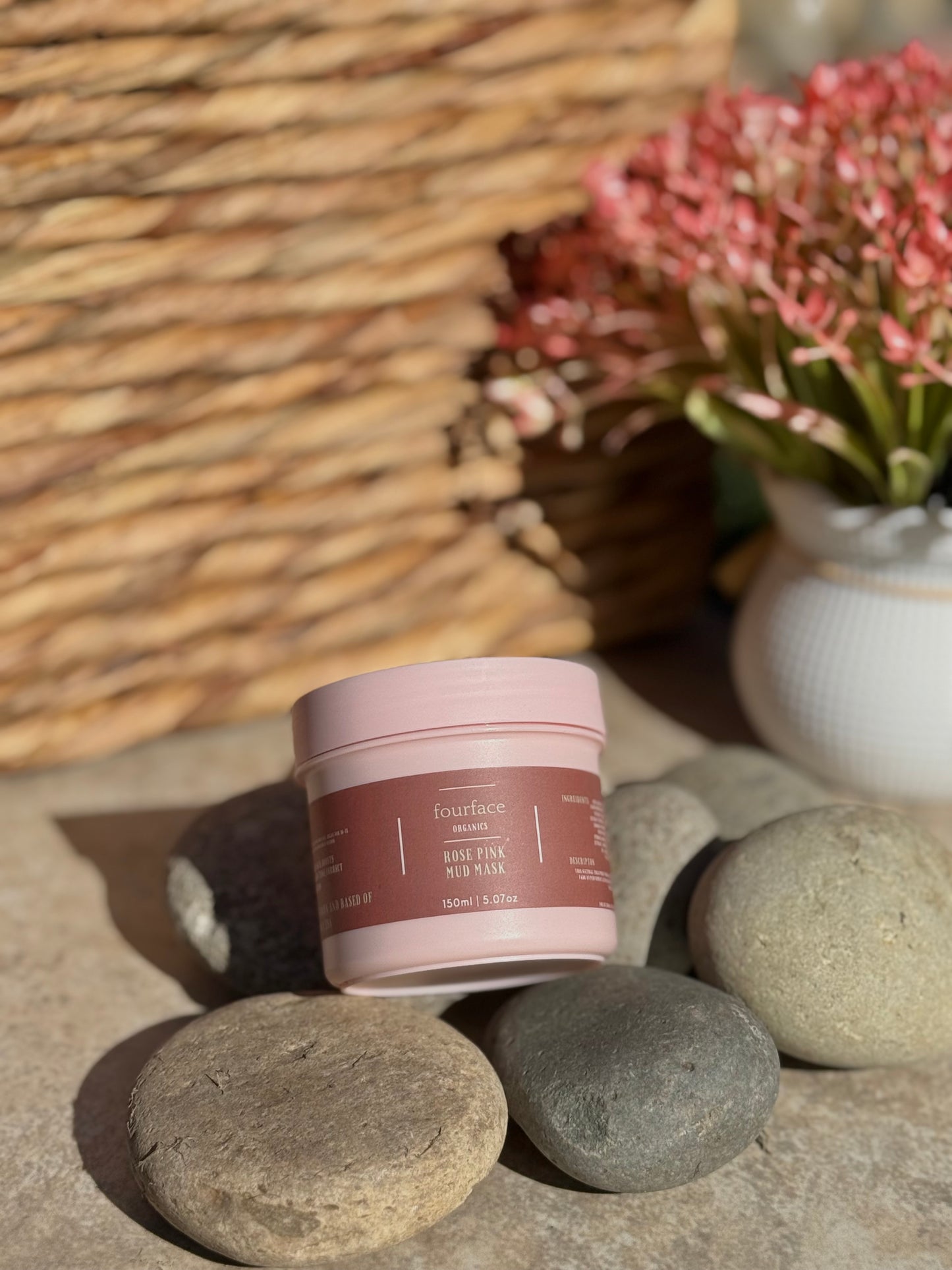 Fourface organics ROSE PINK MUD MASK