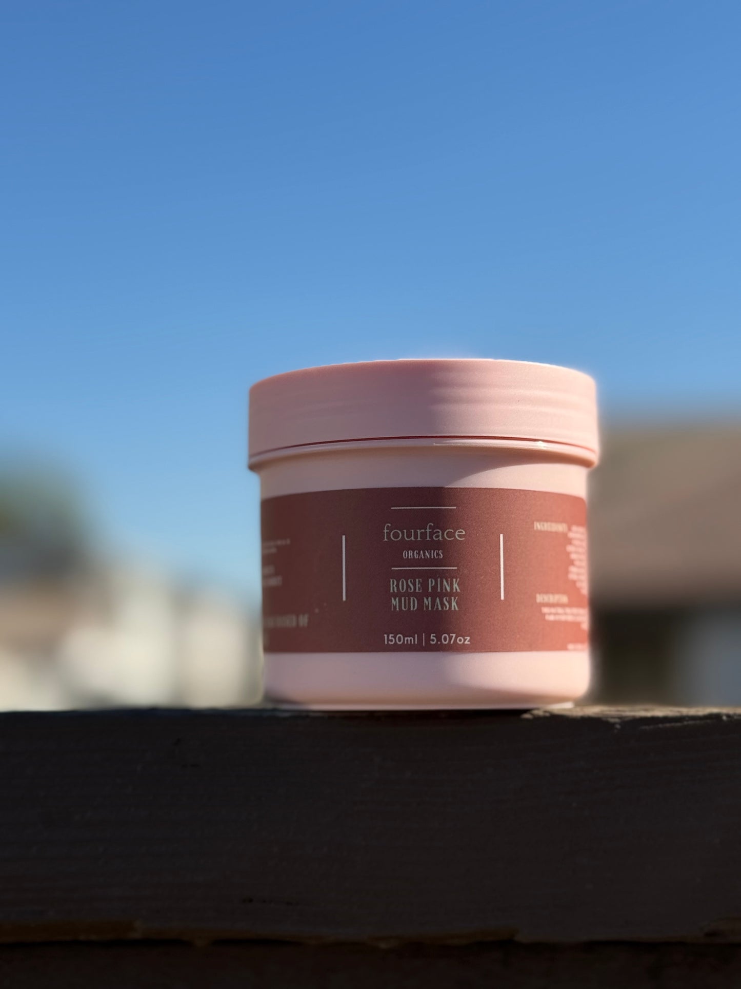 Fourface organics ROSE PINK MUD MASK