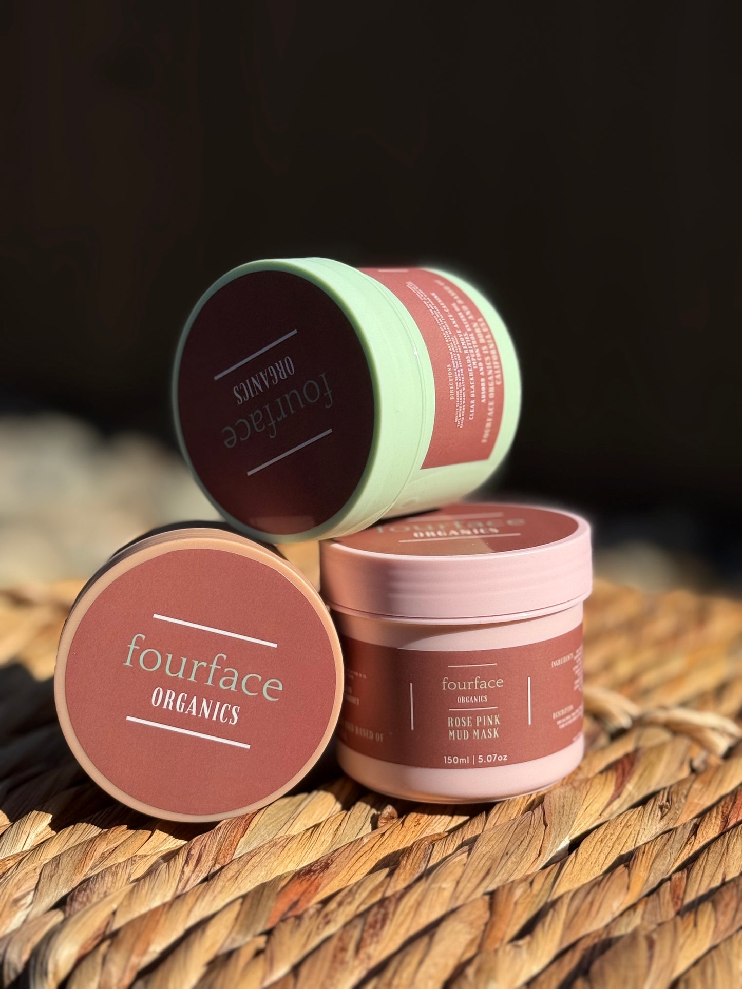 Fourface organics ROSE PINK MUD MASK